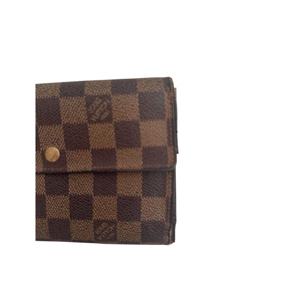LOUIS VUITTON Damier Portfeuille Sarah Trifold Wallet - Picture 2 of 10